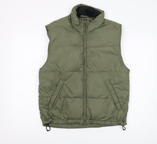 Womens UK Size S Lands' End Green