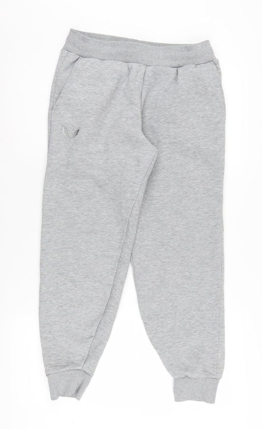 Mens UK Size S Castore Regular Fit Jogger Grey Trousers