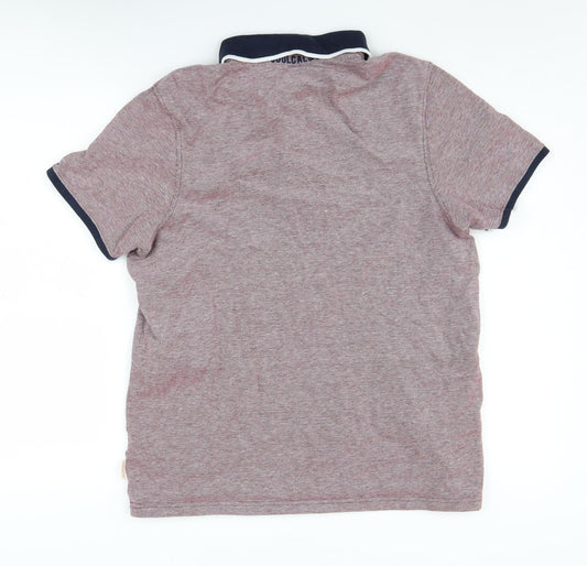 SoulCal & Co Men's Red Polo Shirt - Size L