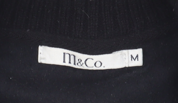 Womens UK Size M M&Co Black