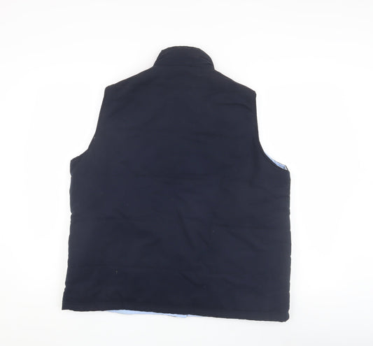 Womens UK Size M Bonmarche Blue Bodywarmer