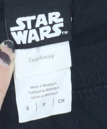 Star Wars Men's Black Graphic T-Shirt, Size S