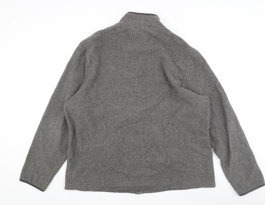 Mens UK Size L Marks and Spencer Grey Basic Jacket