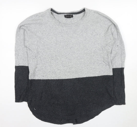 Womens UK Size M Rachel Zoe Grey Pullover Jumper