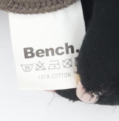Mens UK Size XL Bench Brown Pullover Hoodie