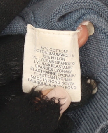 GAP Women's Blue Medium Cardigan with V-Neck