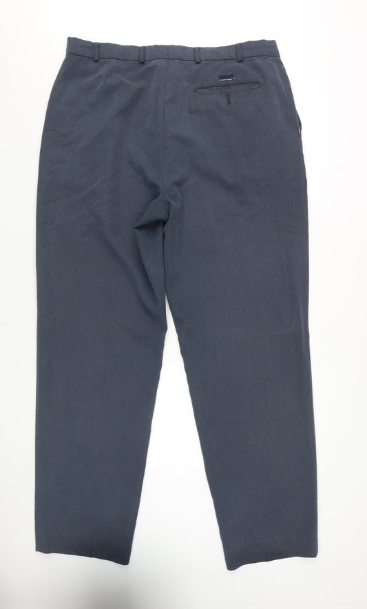 Maine New England Men's Blue Dress Trousers 38L