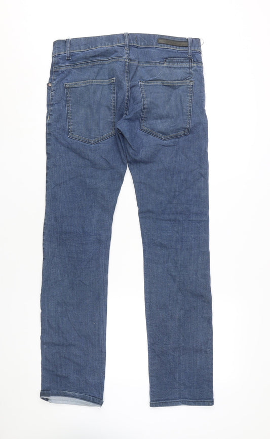 Zara Men's Blue Straight Jeans Size 38