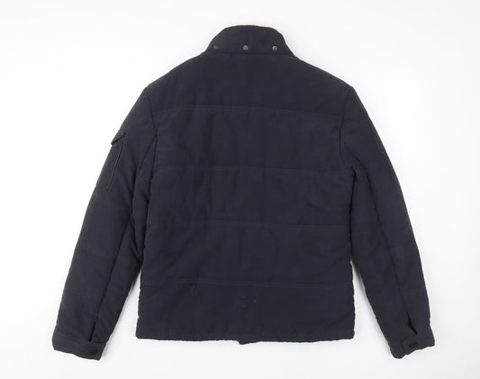 Mens UK Size M Koton Blue Puffer Jacket