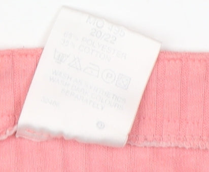 Leisure Women's Pink Basic T-Shirt Size 20