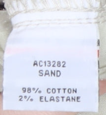 Cotton Traders Men's Ivory Straight Jeans - Size 36