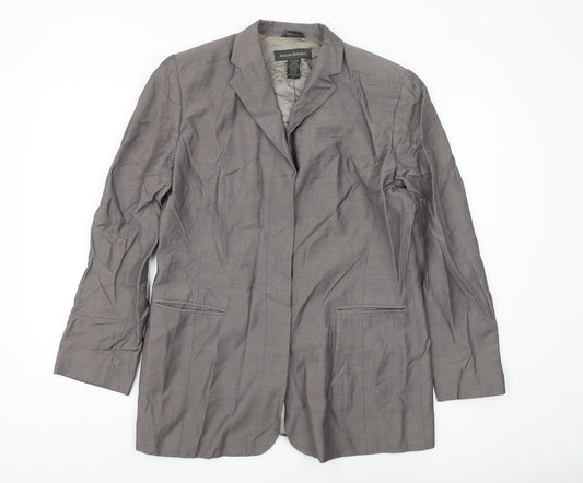 Banana Republic Women’s Grey Blazer Size 12