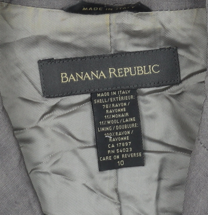 Banana Republic Women’s Grey Blazer Size 12