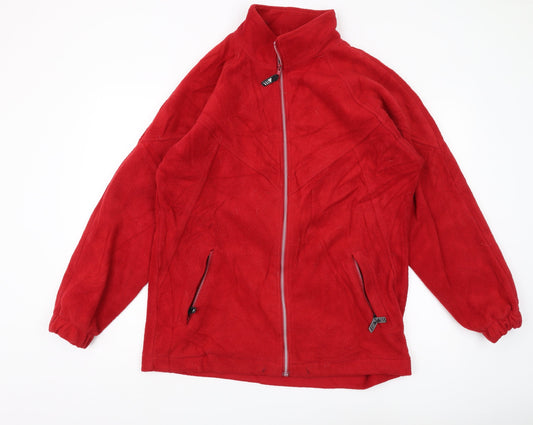Mens UK Size S REACH Red Fleece