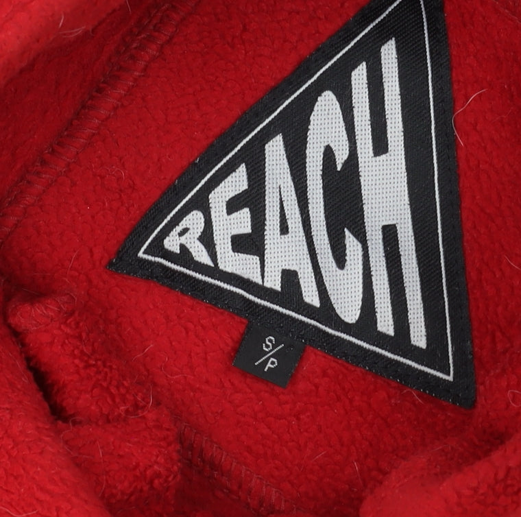 Mens UK Size S REACH Red Fleece