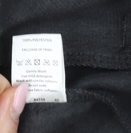 Mens UK Size XL Crane Black Full Zip Sweatshirt