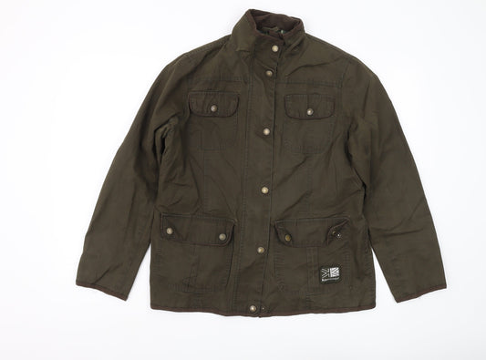 Womens UK Size 14 Karrimor Green Military Jacket