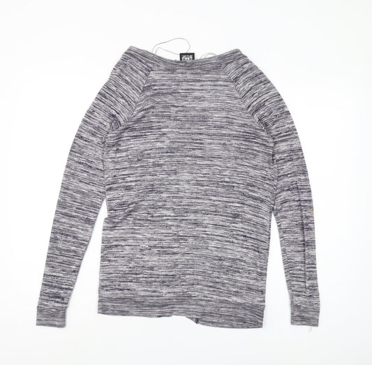 Womens UK Size 6 Animal Grey Cardigan Jumper