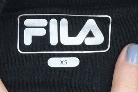 Fila Women's Black XS Pullover Sweatshirt
