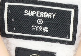 Superdry Women's Grey Pullover Hoodie Size 18 Casual