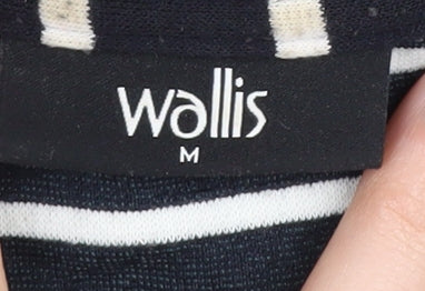 Womens UK Size M Wallis Black Cardigan Jumper