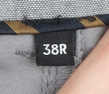 Next Men's Grey Chino Shorts - Size 38, Casual Style