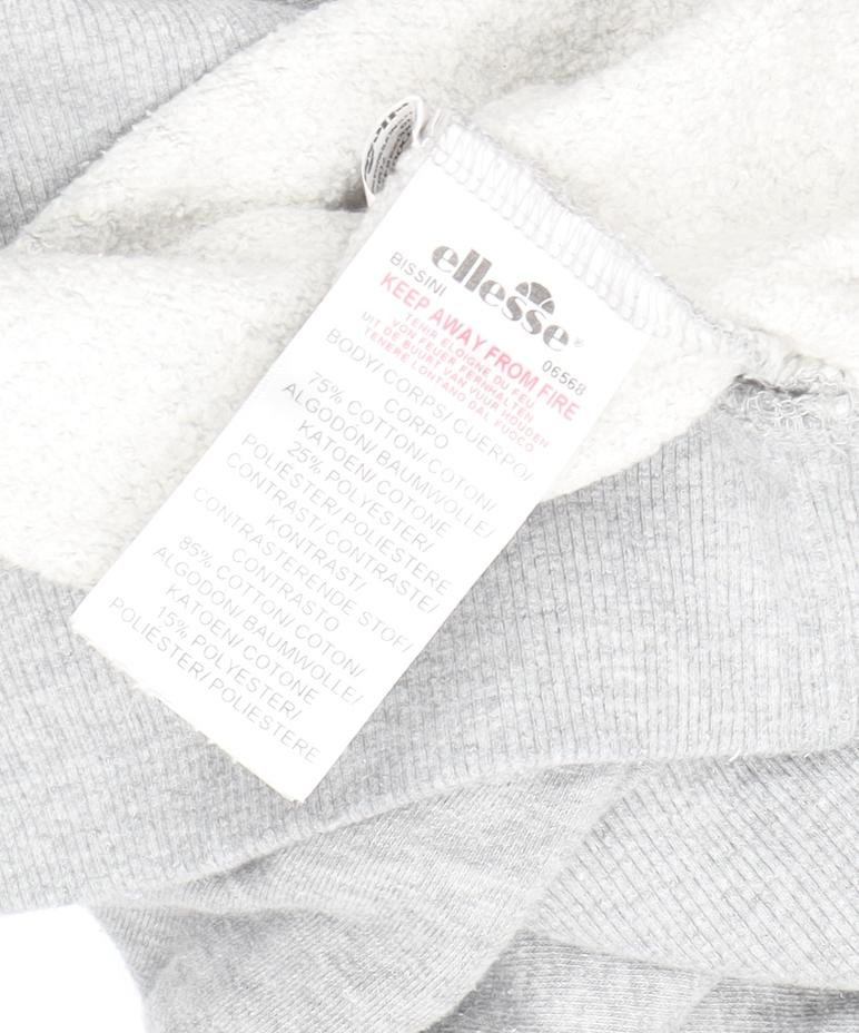 Ellesse Unisex Grey Sweatshirt M Classic Pullover