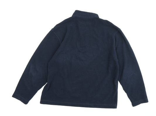 Mens UK Size L Marks and Spencer Blue Pullover Sweatshirt