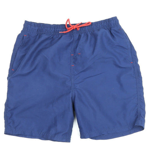 Additional front view of Next Teens Blue Casual Shorts, size 14 Plus