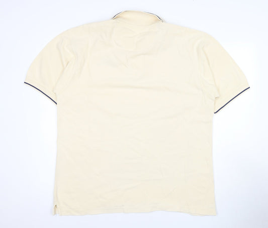 Stylo Golf Men's Beige Polo Shirt L