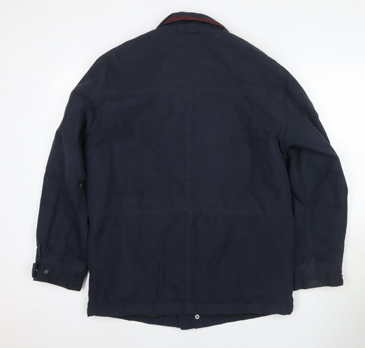 Mens UK Size 40 Brook Taverner Blue Military Jacket