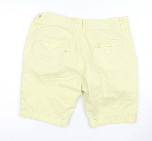 Bellfield Men's Ivory Chino Shorts, Size M, Casual, Stylish