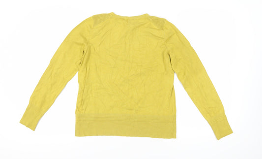 Womens UK Size 14 Principles Yellow Pullover Jumper
