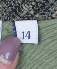 Honor Millburn Women's Multicoloured A-Line Skirt, Size 14