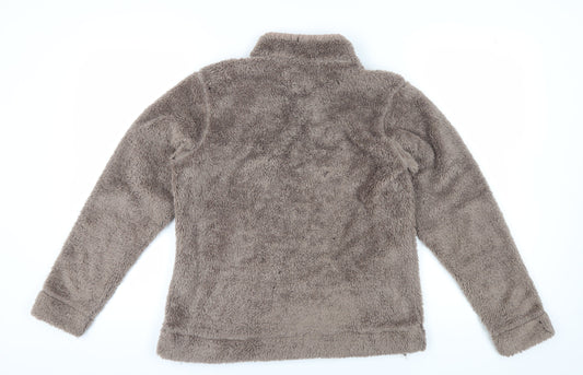 Regatta Women's Brown Fleece Pullover Sweatshirt Size 12