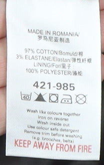 Next Women Brown Size 16 Skirt with Buckle Accent