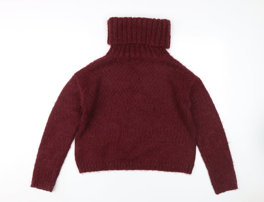 Womens UK Size 12 NEXT Red Pullover Jumper