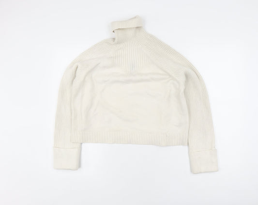 Womens UK Size 12 River Island Ivory Pullover Jumper