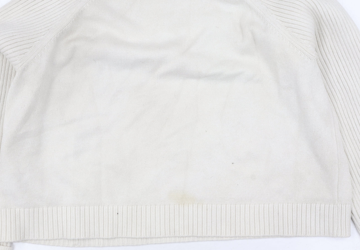 Womens UK Size 12 River Island Ivory Pullover Jumper