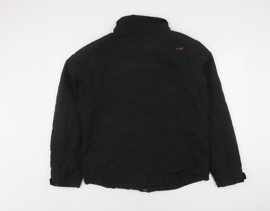 Womens UK Size 16 Wedze Black Ski Jacket