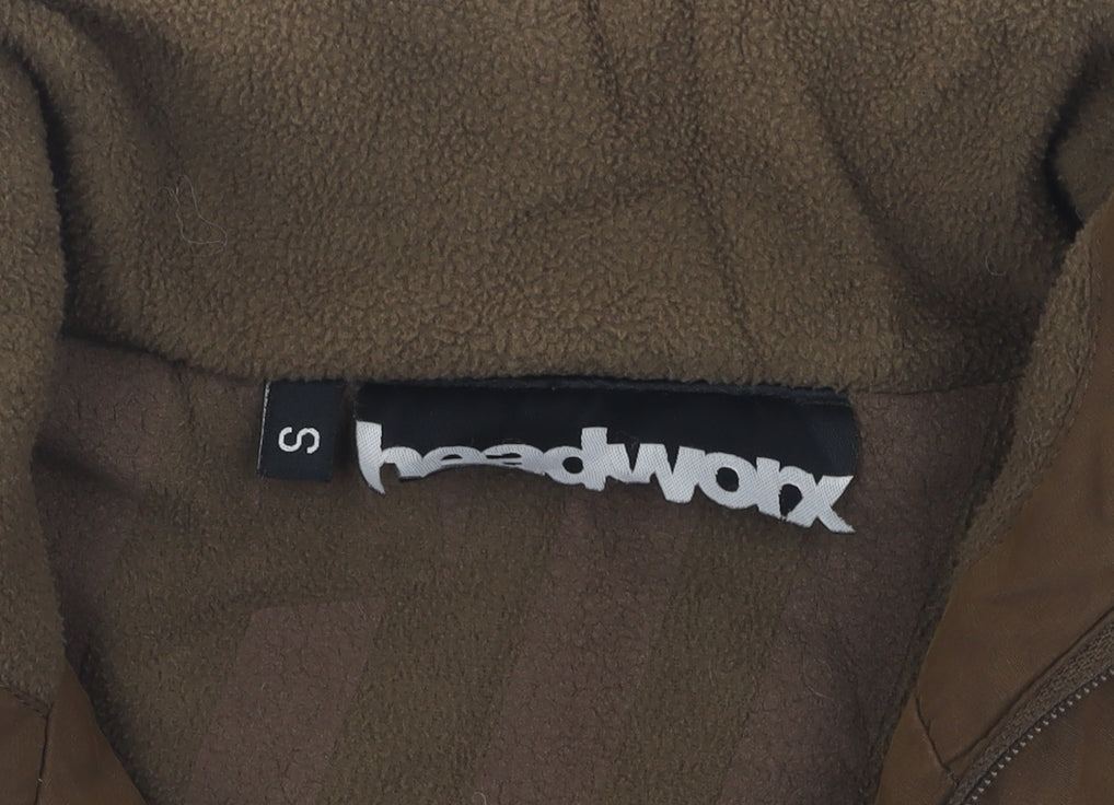 Mens UK Size S Headworx Brown
