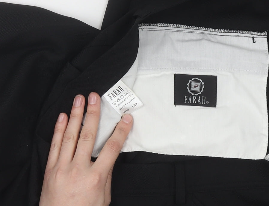 Farah Men's Black Trousers L Size