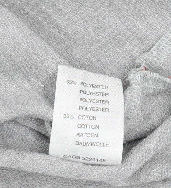 Womens UK Size L Damart Grey Jersey T-Shirt