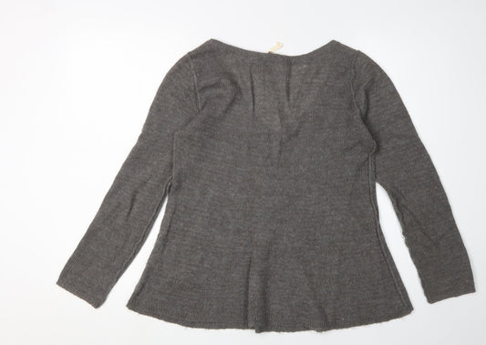 Womens UK Size 8 White Stuff Grey Pullover Jumper