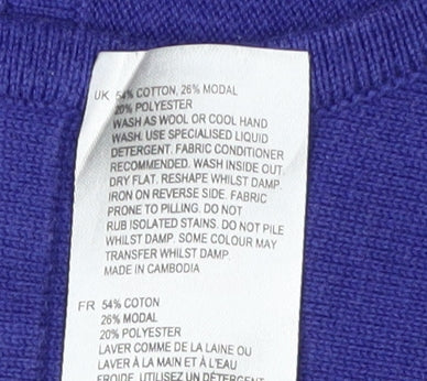 Womens UK Size 8 White Stuff Blue Pullover Jumper