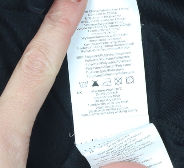 Karrimor Black Women's 10 Henley Sweatshirt