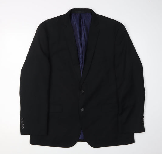 Mens UK Size 44 1860 Regular Blue Suit Jacket