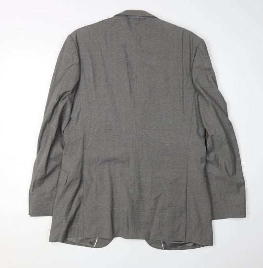 Mens UK Size 42 Ben Sherman Regular Grey Suit Jacket
