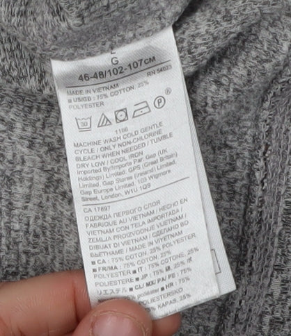 Banana Republic Men's Grey Pullover Jumper L