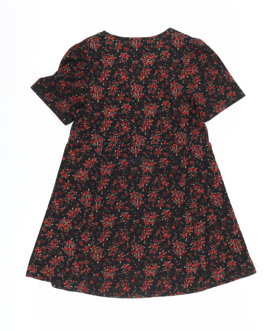 Pull & Bear Women's Floral A-Line Dress in M